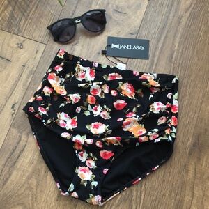 Floral Swim Bottoms